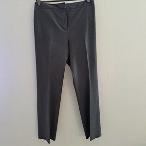 HALOGEN Nordstrom Plus Size Grey Stretch Taylor Fit Trousers